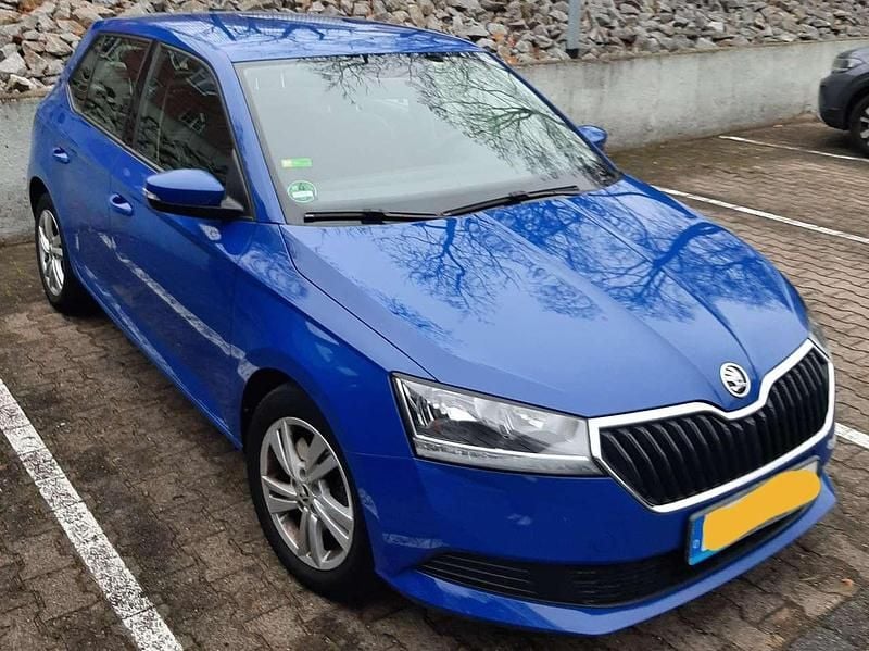 Usata Skoda Fabia Ambition 95 CV (69 kW) 2021 Blu Berlina