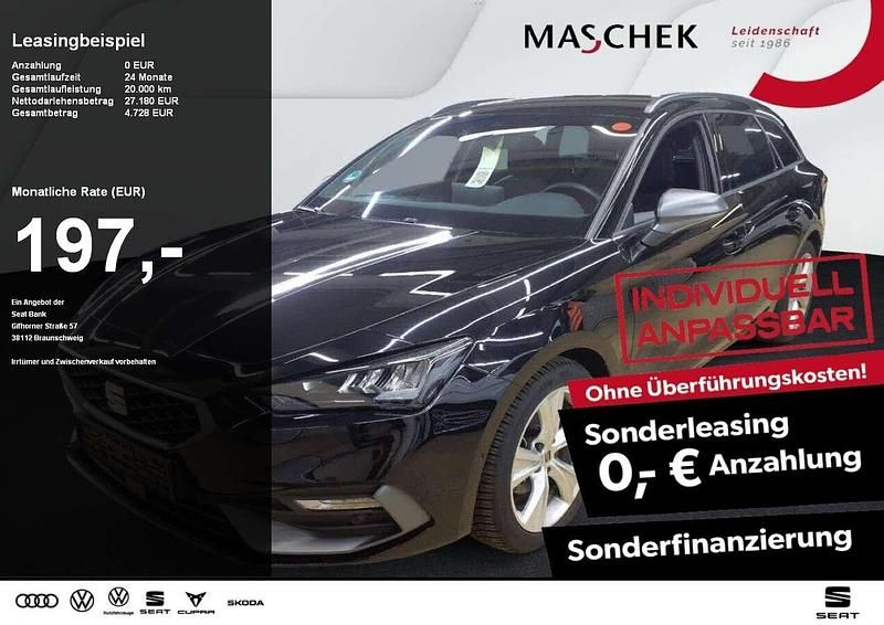 Gebraucht Seat Leon ST FR 150 PS (110 kW) 2025 Midnight schwarz metallic Kombi