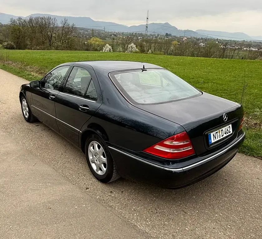 Usata Mercedes S320 224 CV (164 kW) 2000 Blu Berlina