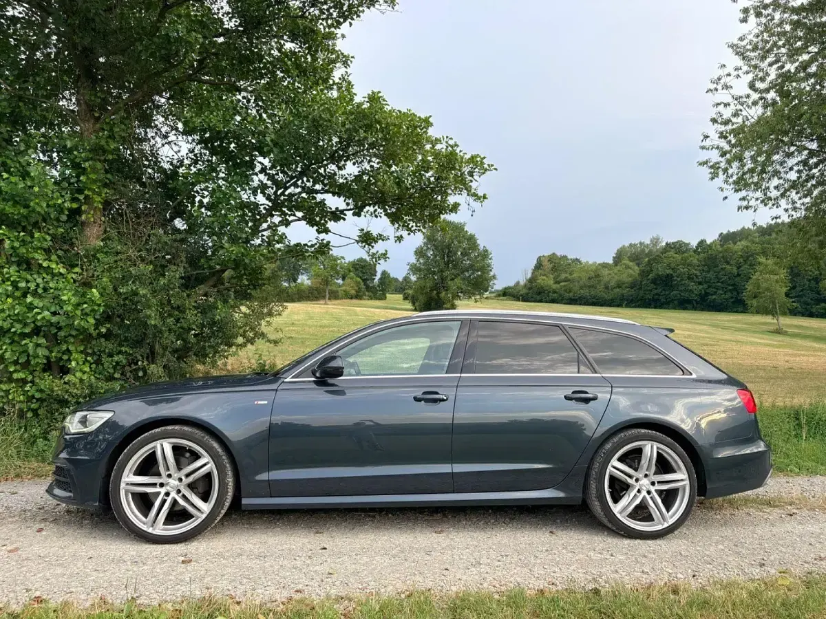 Gebraucht Audi A6 S-Line 271 PS (199 kW) 2014 Blau Kombi