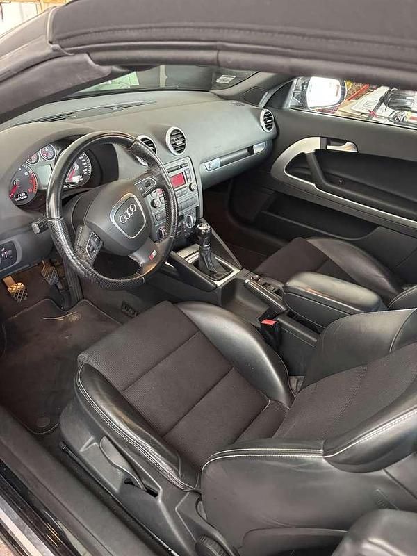 Schwarz Gebraucht 2012 Audi A3 Cabriolet S-Line Cabrio | 9.150 € (Fairer Preis) - Bild 1/4