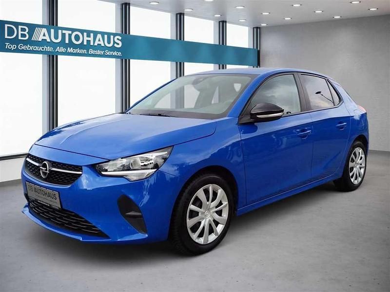 Blau Gebraucht 2022 Opel Corsa Edition Kleinwagen | 12.230 € (Guter Preis) - Bild 1/4