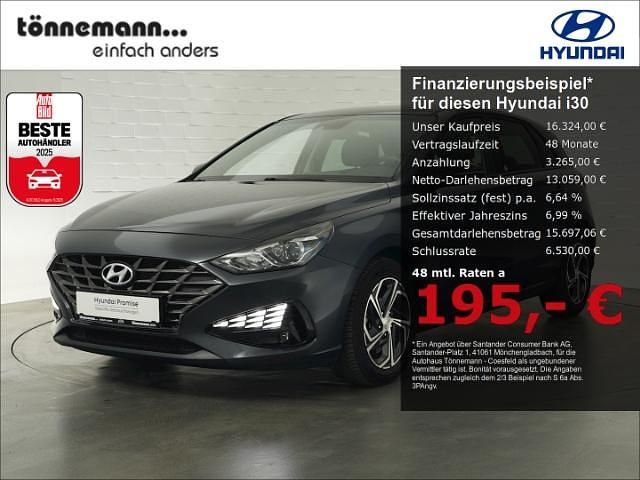 Grau Gebraucht 2021 Hyundai i30 Edition 30 Limousine | 16.324 € (Guter Preis) - Bild 1/4