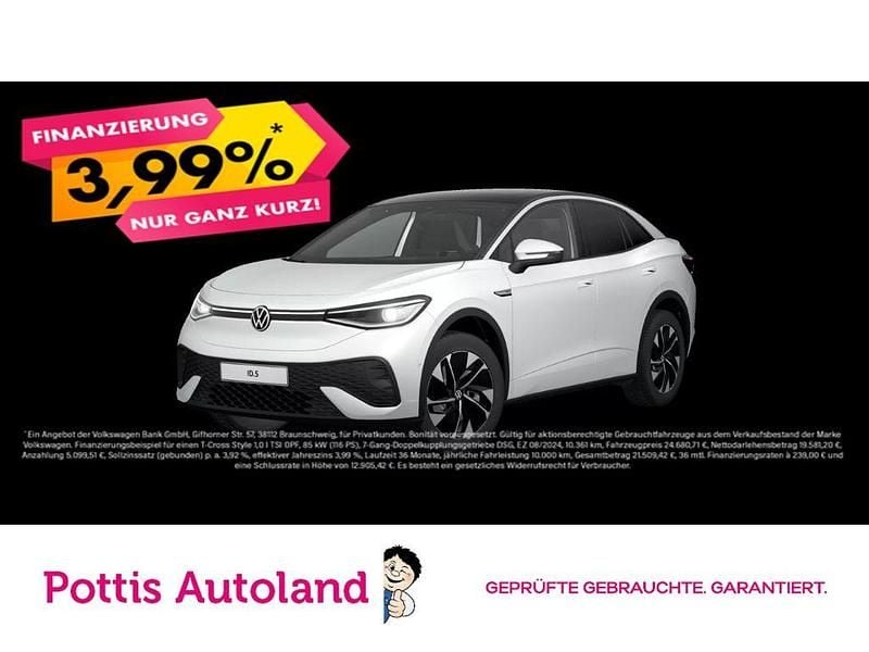 Weiß Gebraucht 2022 VW ID.5 Pro Performance SUV | 33.777 € (Fairer Preis) - Bild 1/4