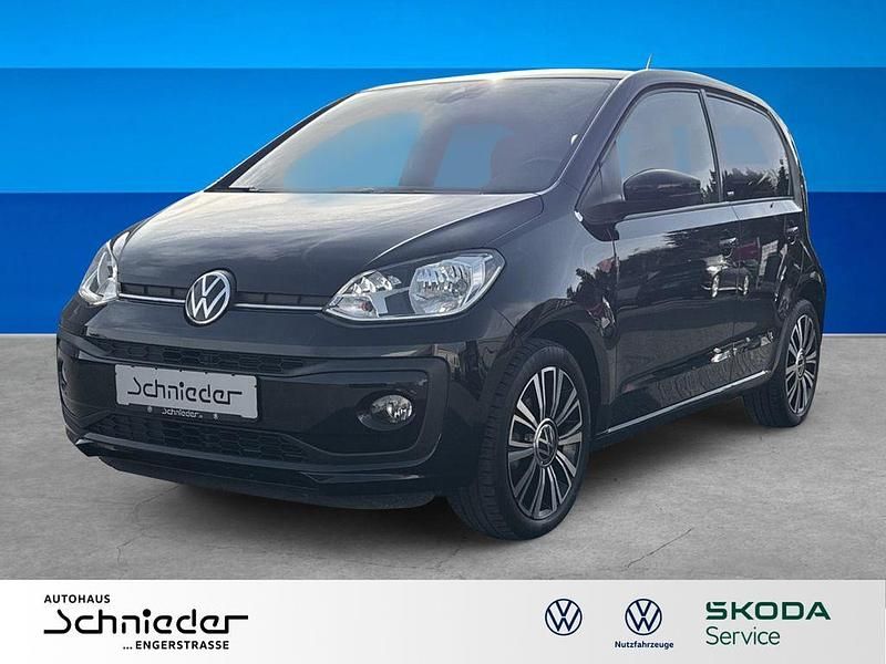 Schwarz Gebraucht 2021 VW up! Active Kleinwagen | 11.950 € (Fairer Preis) - Bild 1/4