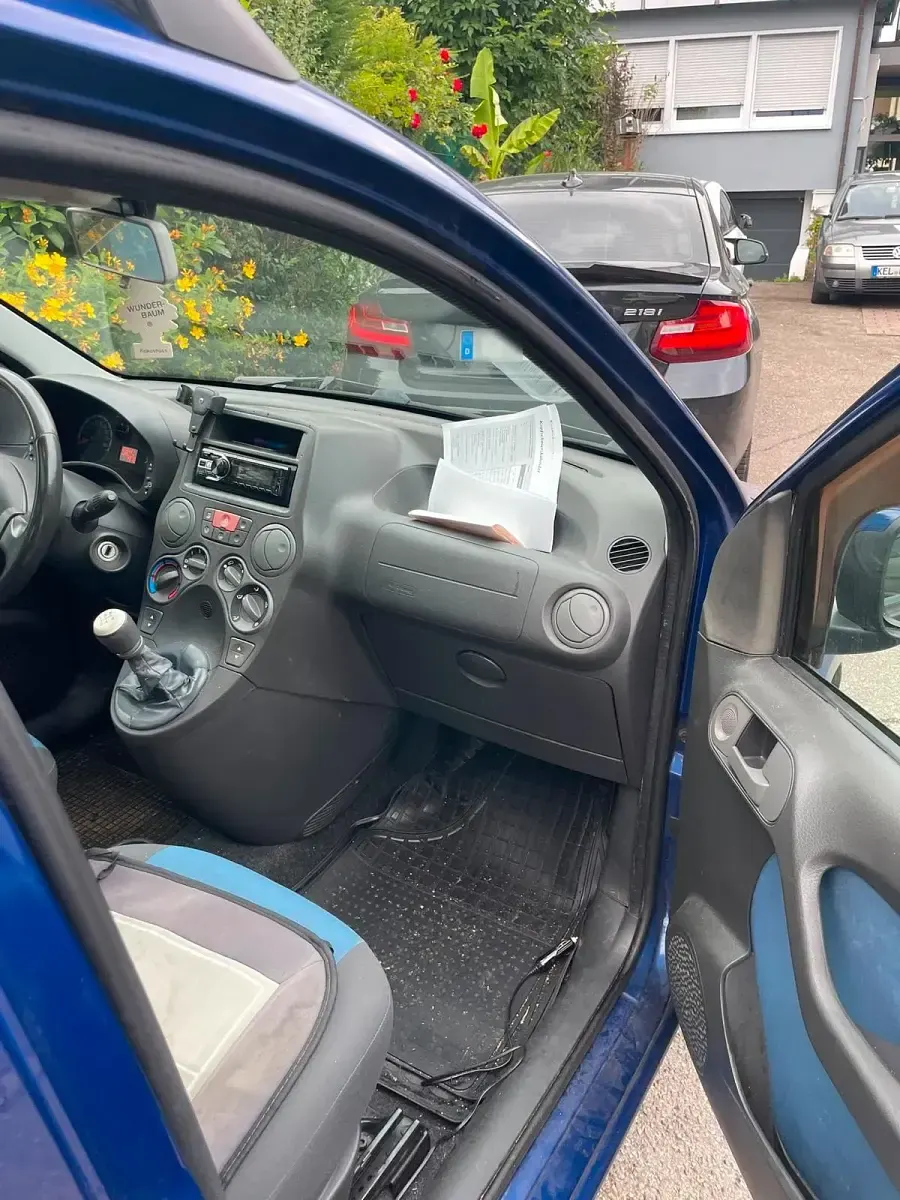 Gebraucht Fiat Panda 2010 Blau Kleinwagen