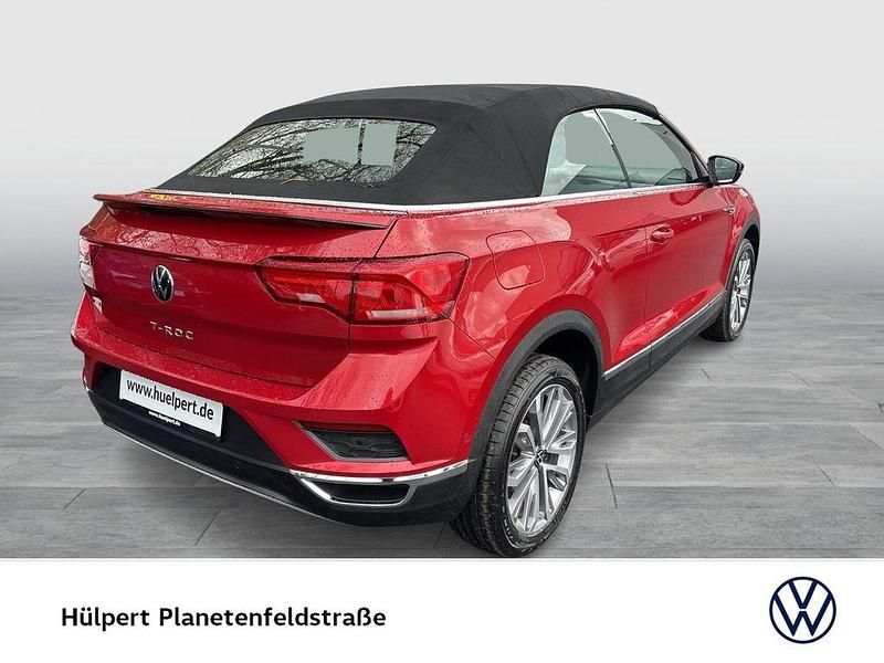 Gebraucht VW T-Roc Cabriolet Active 150 PS (110 kW) 2021 Rot Cabrio