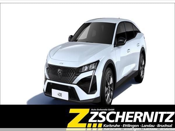 Neu Peugeot 408 Allure 144 PS (105 kW) 2026 Weiß (okenit weiß) Limousine
