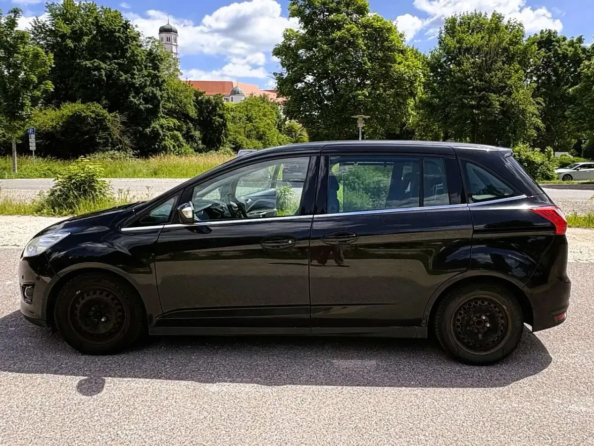 Gebraucht Ford Grand C-Max Titanium 150 PS (110 kW) 2012 Schwarz Van / Kleinbus
