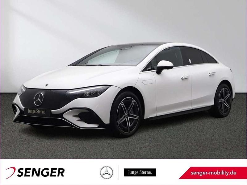 Unilack polarweiß Gebraucht 2024 Mercedes EQE350 AMG line Limousine | 47.880 € (Fairer Preis) - Bild 1/3