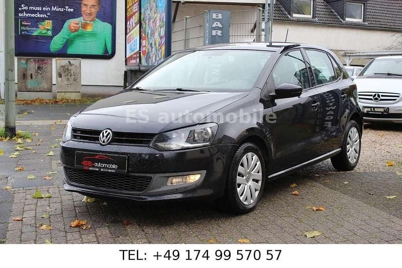Schwarz Gebraucht 2010 VW Polo Comfortline Kleinwagen | 3.999 € (Guter Preis) - Bild 1/4