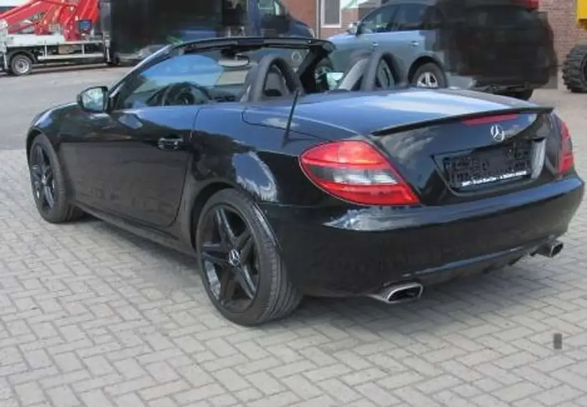 Gebraucht Mercedes SLK200 184 PS (135 kW) 2008 Schwarz Cabrio