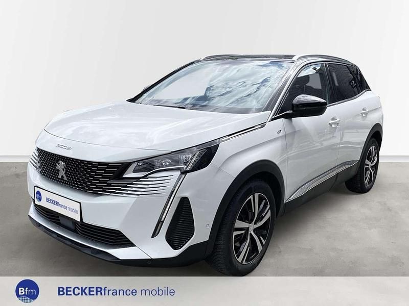 Perlmutt weiß (metallic) Gebraucht 2023 Peugeot 3008 GTi SUV | 27.490 € (Etwas zu teuer) - Bild 1/4