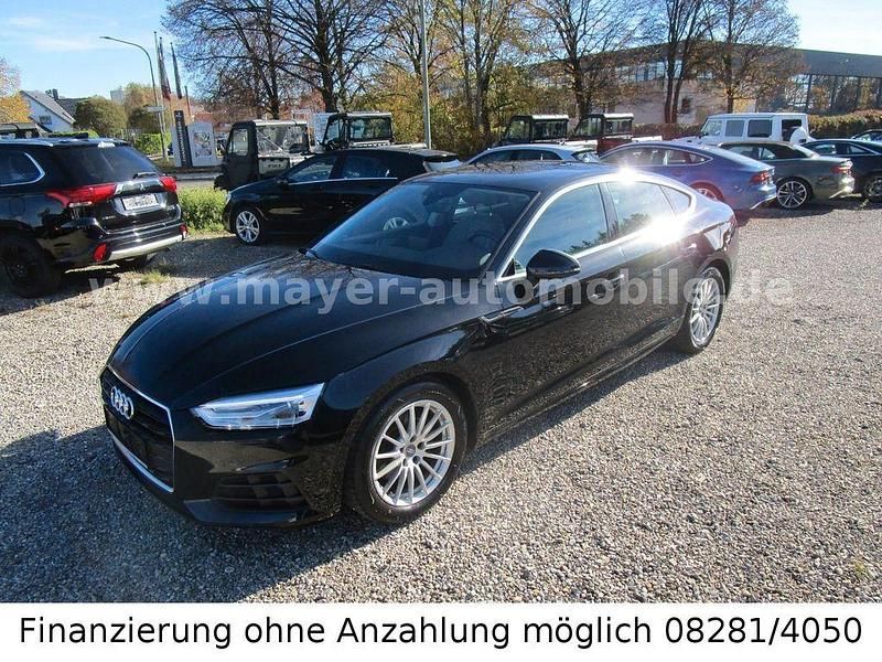 Gebraucht Audi A5 Sportback 170 PS (125 kW) 2018 Schwarz Kleinwagen