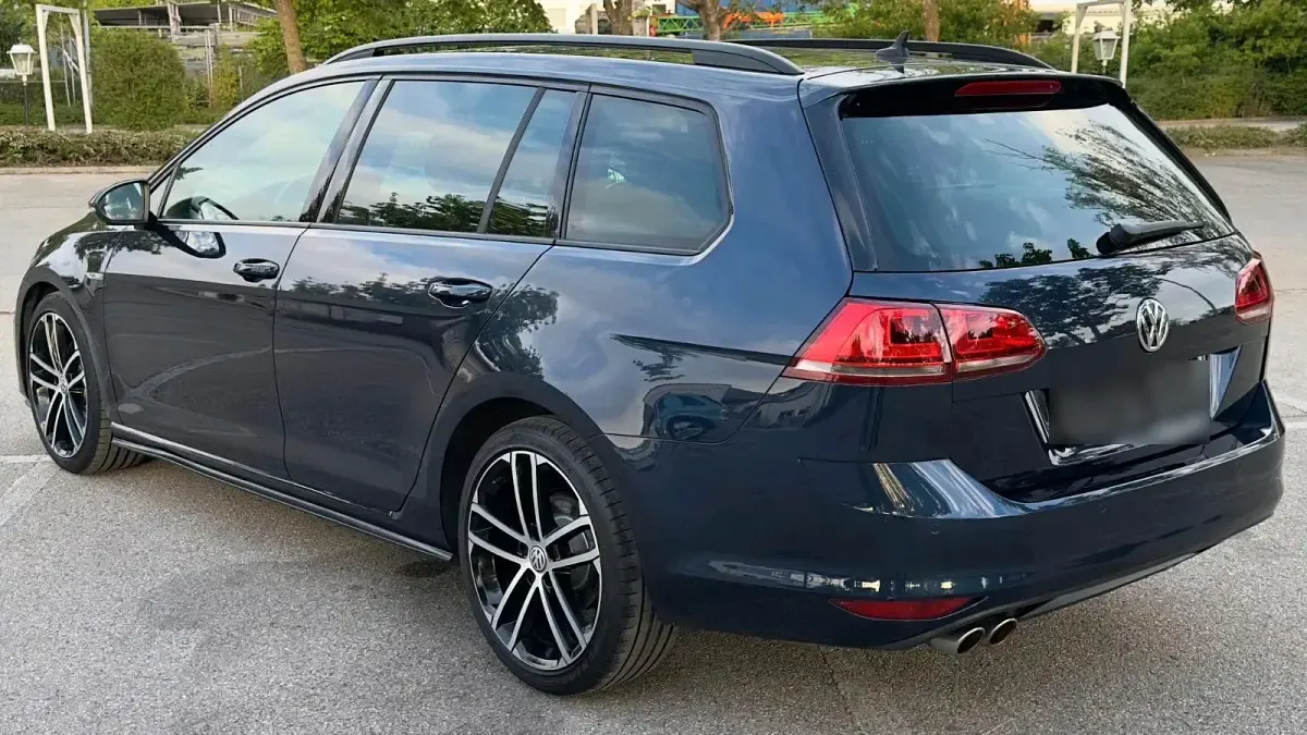 Gebraucht VW Golf VII GTD 184 PS (135 kW) 2015 Blau Kombi