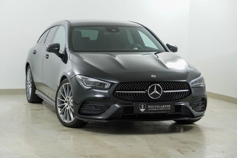 Schwarz Gebraucht 2020 Mercedes CLA200 Shooting Brake AMG line Kombi | 21.700 € (Fairer Preis) - Bild 1/4