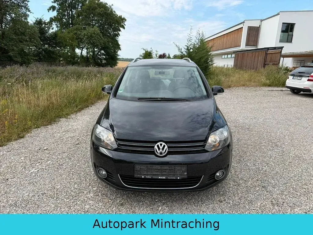 Gebraucht VW Golf Plus Cross Highline 122 PS (89 kW) 2009 Schwarz Van / Kleinbus