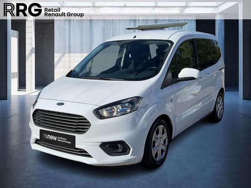 Weiß Gebraucht 2020 Ford Tourneo Courier Trend Van / Kleinbus | 14.990 € (Fairer Preis) - Bild 1/3
