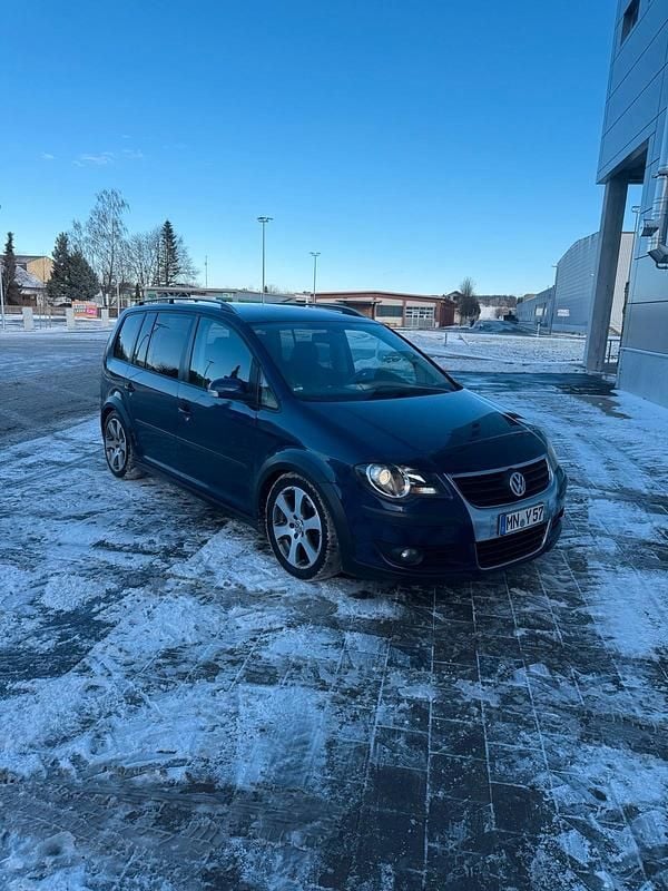 Gebraucht VW Touran Cross 140 PS (102 kW) 2007 Blau Van / Kleinbus