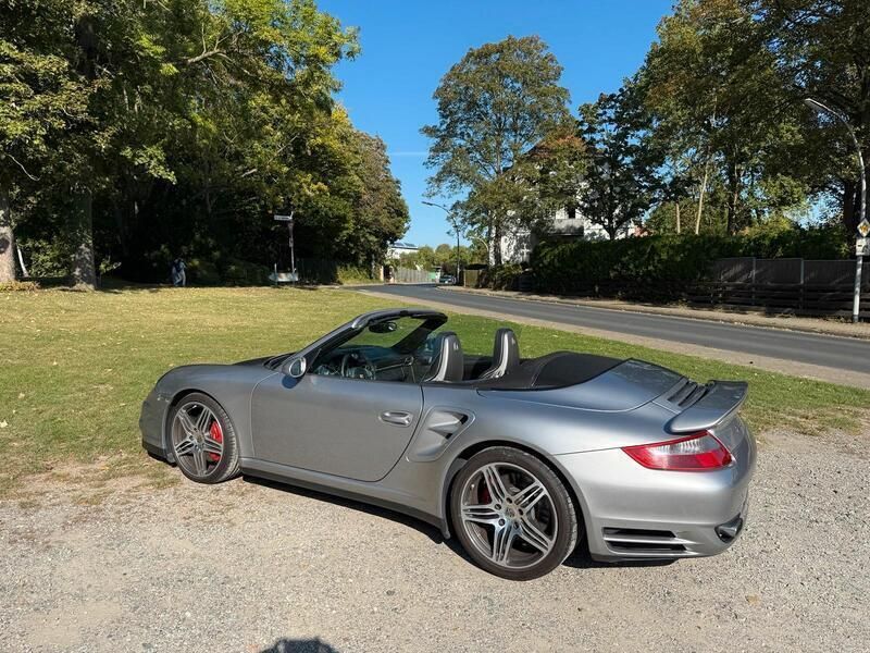 Silber Gebraucht 2008 Porsche 997 Turbo Cabrio | 109.911 € (Teuer) - Bild 1/4
