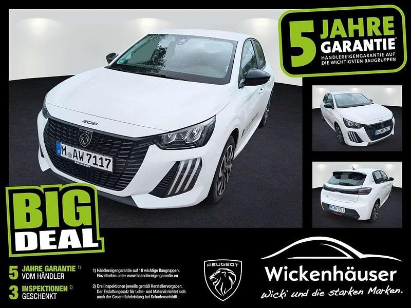 Lack weiss banquise/typ aussen Gebraucht 2025 Peugeot 208 Style Kleinwagen | 23.990 € (Teuer) - Bild 1/4