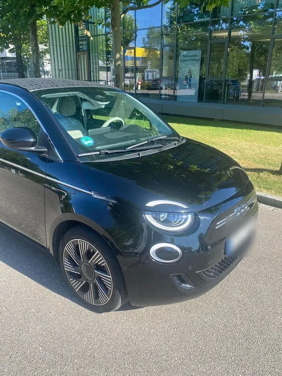 Gebraucht Fiat 500e La Prima 86 kW (118 PS) 2020 Schwarz Cabrio