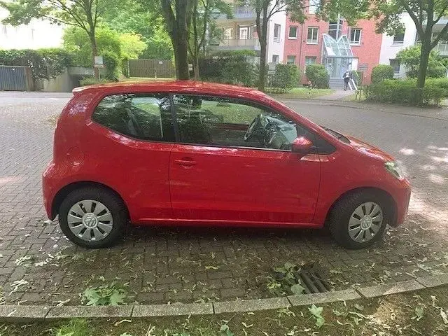 Gebraucht VW up! move up! 60 PS (44 kW) 2018 Rot Kleinwagen