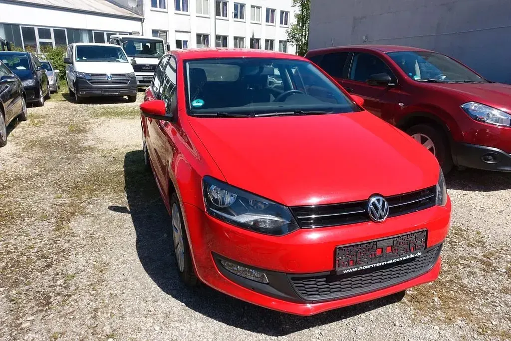 Usata VW Polo Comfortline 69 CV (50 kW) 2013 Rosso Utilitaria