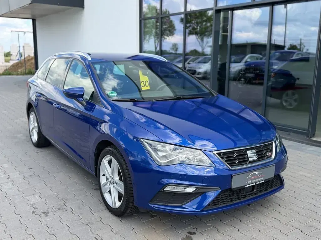Gebraucht Seat Leon ST FR 131 PS (96 kW) 2019 Blau Kombi