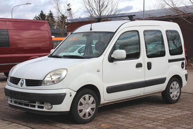 Gebraucht Renault Kangoo 68 PS (50 kW) 2008 Weiß Van / Kleinbus