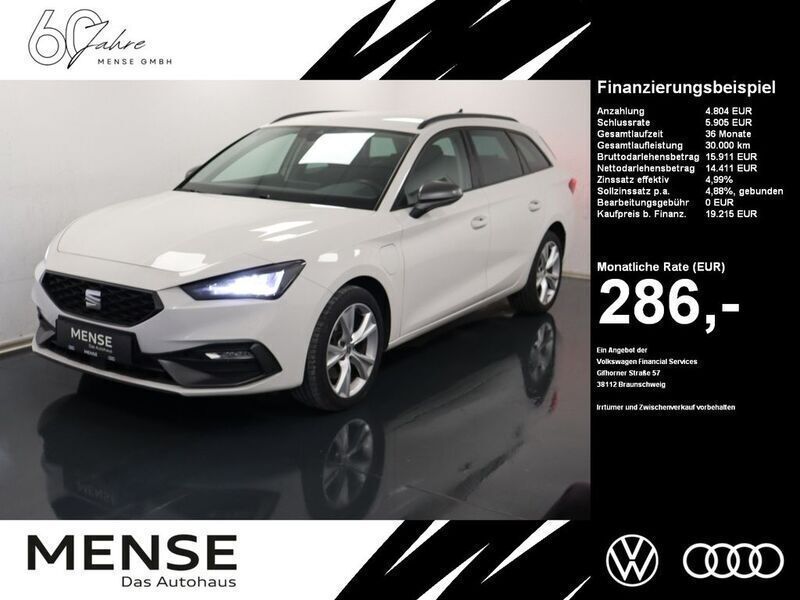 Weiß Gebraucht 2021 Seat Leon FR Kombi | 19.215 € (Etwas zu teuer) - Bild 1/4