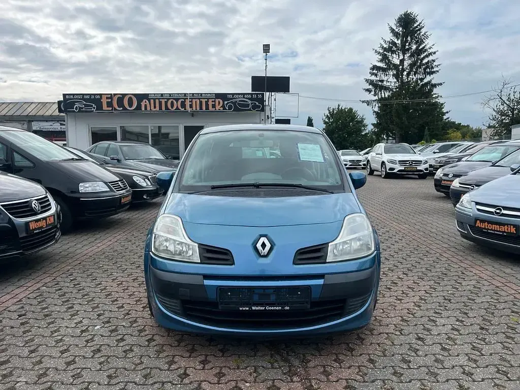 Gebraucht Renault Grand Modus Authentique 75 PS (55 kW) 2008 Blau Van / Kleinbus