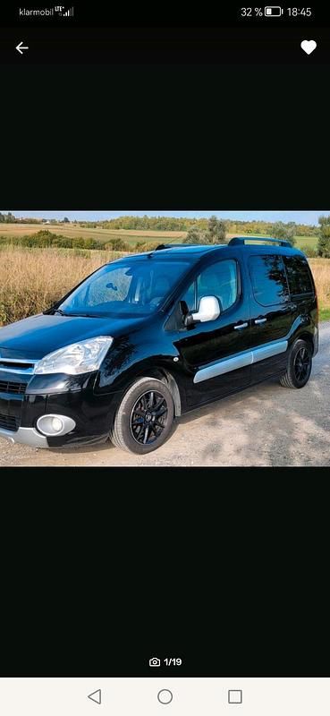 Gebraucht Citroën Berlingo 98 PS (72 kW) 2011 Schwarz Van / Kleinbus