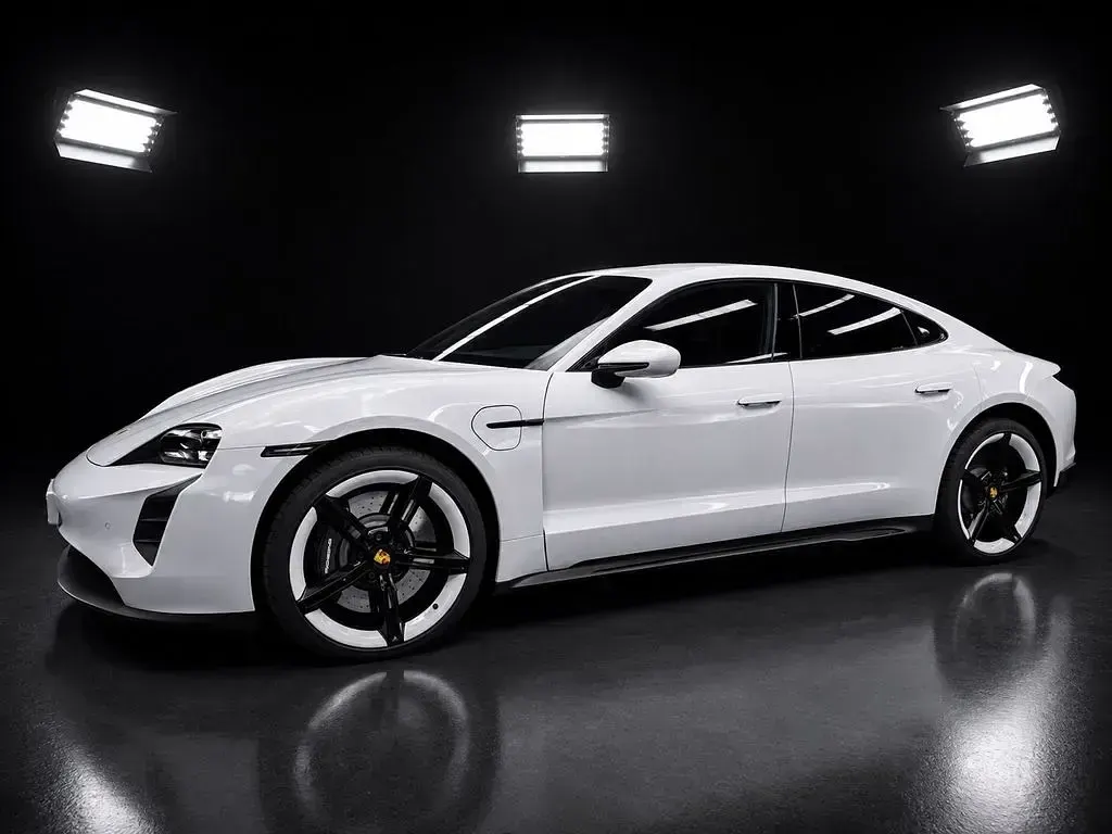 Gebraucht Porsche Taycan 4S 419 kW (571 PS) 2022 Weiß Limousine