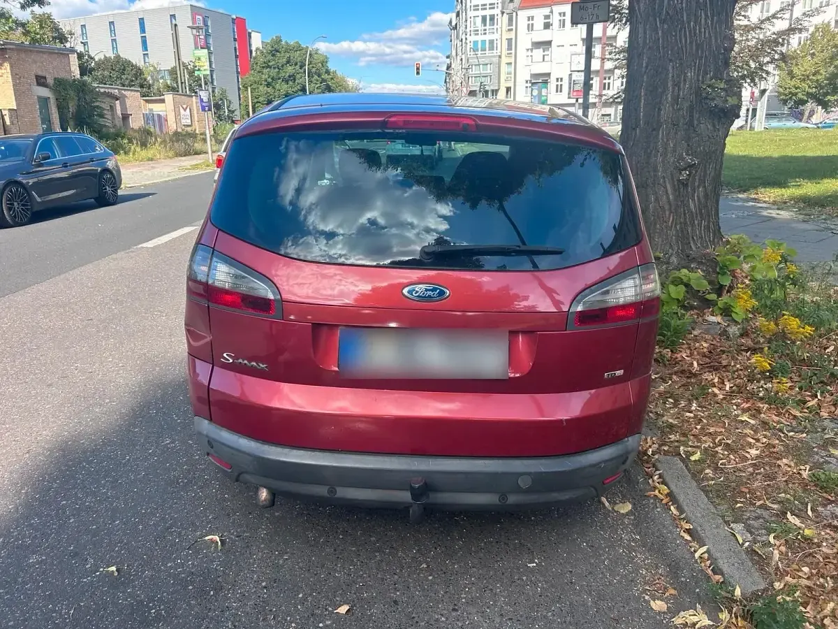 Gebraucht Ford S-MAX S 150 PS (110 kW) 2007 Rot Van / Kleinbus