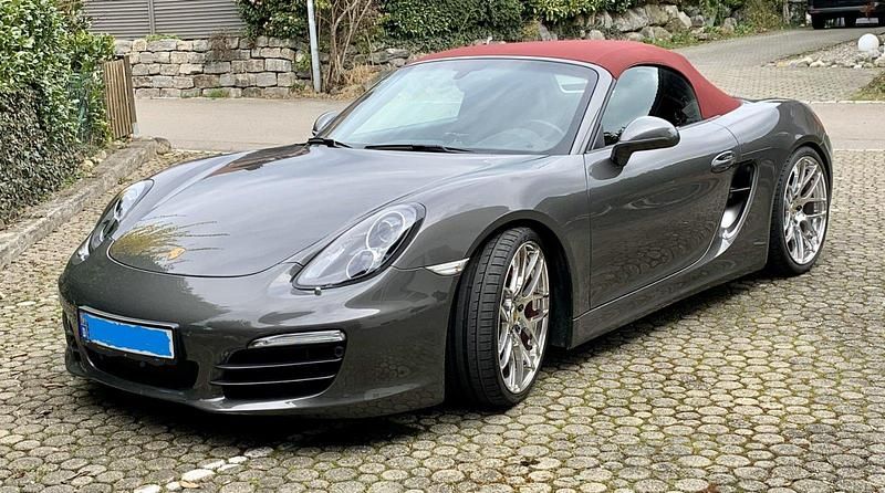 Grau Gebraucht 2013 Porsche Boxster Sport Cabrio | 45.800 € (Fairer Preis) - Bild 1/4