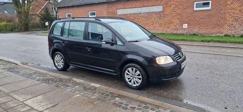 Gebraucht VW Touran Conceptline 140 PS (102 kW) 2006 Schwarz Van / Kleinbus