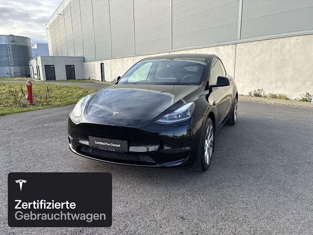 Schwarz Gebraucht 2023 Tesla Model Y Long Range AWD SUV | 44.600 € (Teuer) - Bild 1/4