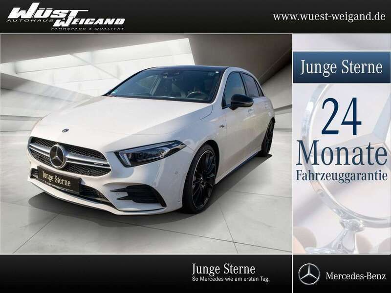 Weiß Gebraucht 2020 Mercedes A35 AMG AMG Limousine | 40.990 € (Etwas zu teuer) - Bild 1/4