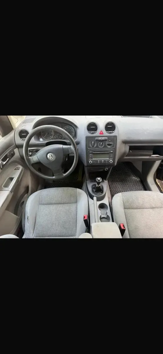Gebraucht VW Caddy 105 PS (77 kW) 2006 Schwarz Van / Kleinbus