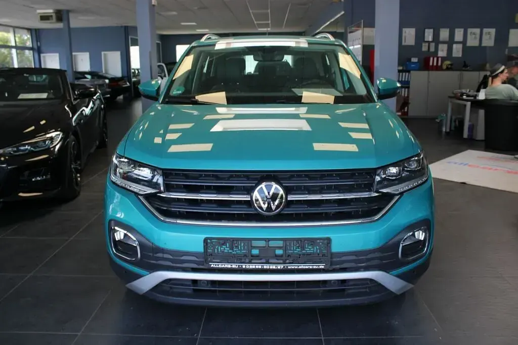 Gebraucht VW T-Cross Style 110 PS (80 kW) 2022 Blau SUV