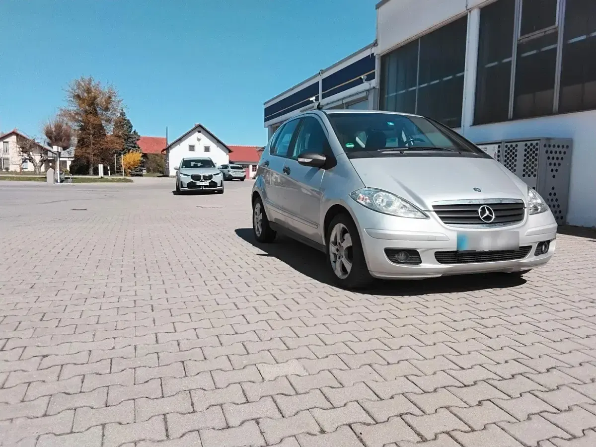 Używany Mercedes A160 82 KM (60 kW) 2008 Srebrny Minivan