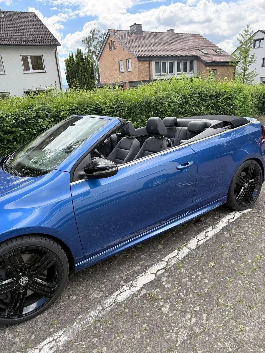 Gebraucht VW Golf Cabriolet R 265 PS (194 kW) 2014 Blau Cabrio