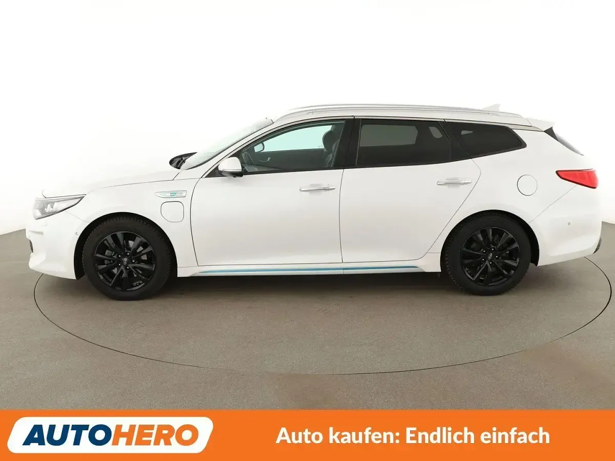Gebraucht Kia Optima Spirit 205 PS (150 kW) 2018 Weiß Kombi