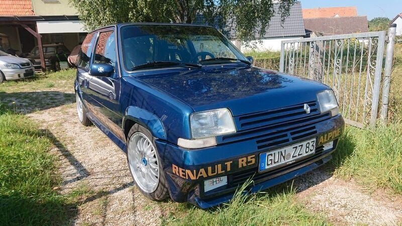 Blau Gebraucht 1990 Renault R5 LE Kleinwagen | 10.999 € - Bild 1/4