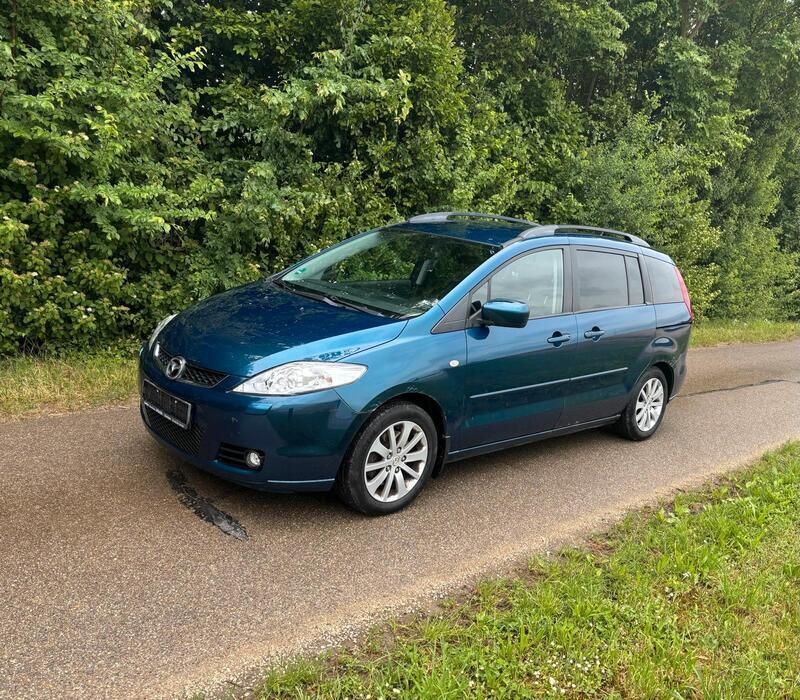 Blau Gebraucht 2006 Mazda 5 Van / Kleinbus | 990 € (Superpreis) - Bild 1/4