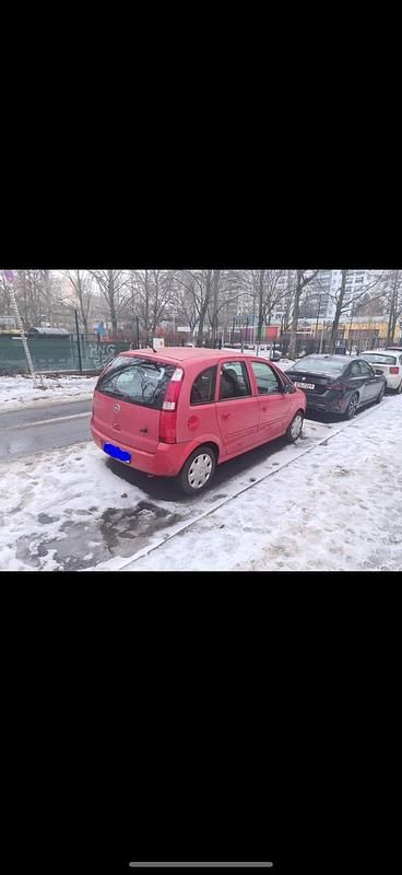 Gebraucht Opel Meriva 2007 Rot Van / Kleinbus