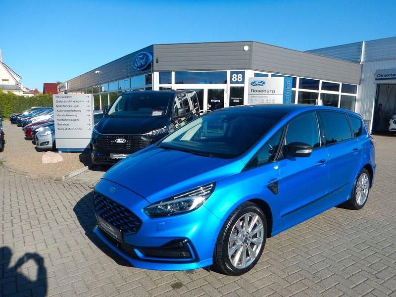 Blau Gebraucht 2020 Ford S-MAX Vignale Van / Kleinbus | 29.990 € - Bild 1/4