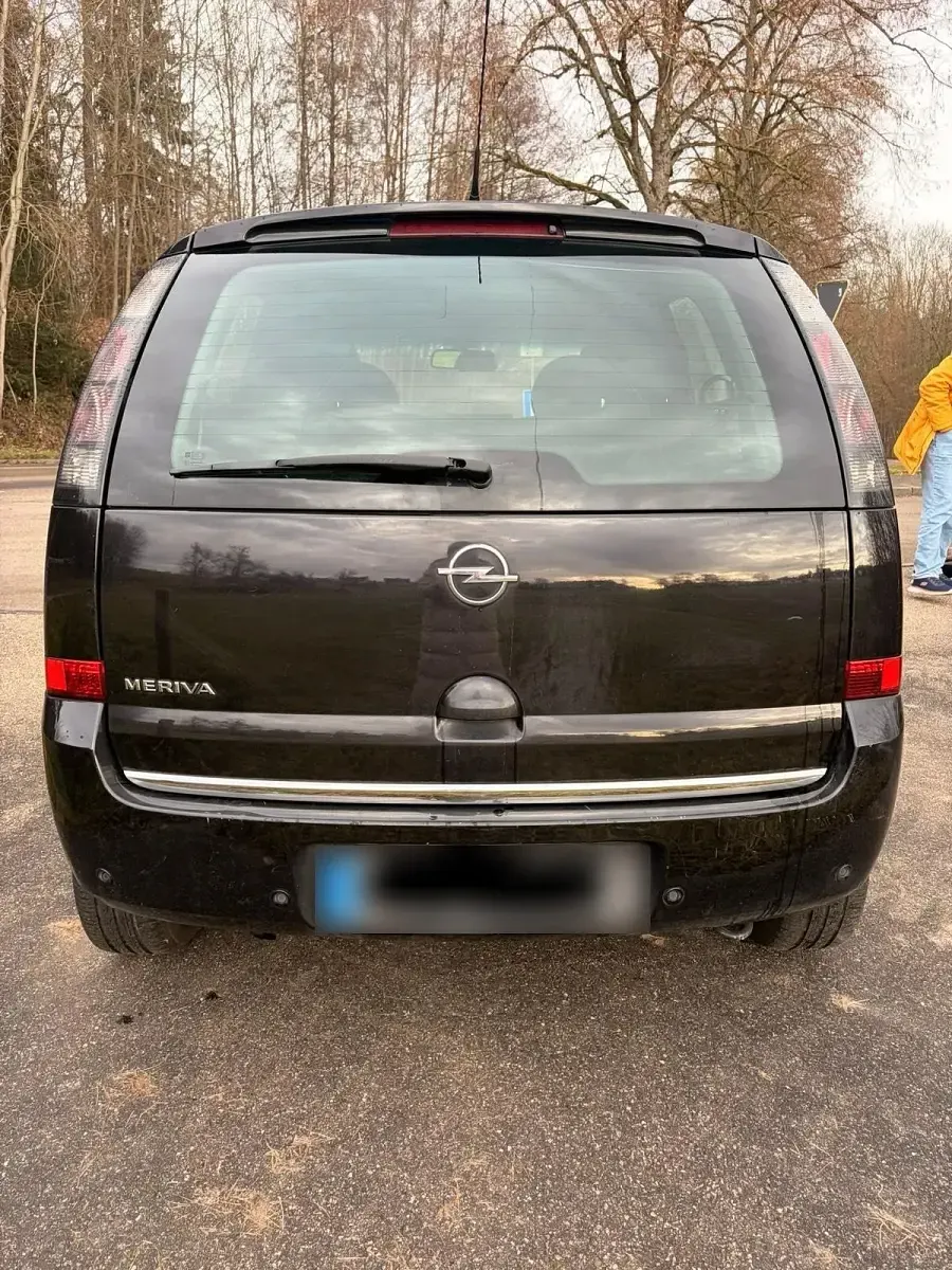 Gebraucht Opel Meriva 92 PS (67 kW) 2009 Schwarz Van / Kleinbus
