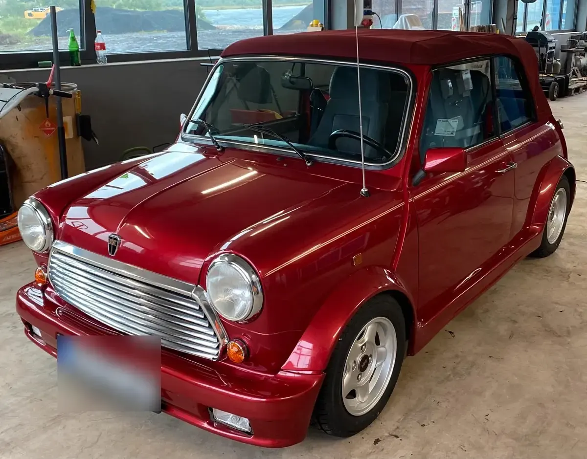 Second-hand Rover Mini 63 CP (46 kW) 1995 Roșu Cabrio